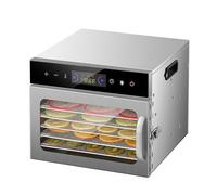 400W Food Freeze Dryer Machine, Food Dehydrator Machine with 6-18 Layers, Temperature Range 35-90℃ & Timer Control, for Vegetables Meat Fruits 6 layers