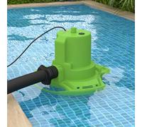 400W High Flow Pond Pump, Portable Submersible Water Drain Pump with 10m Cable for Swimming Pool Draining, Pond, Hot Tub, Water Heater, Garden, Floods Automatic Pool Cover Pump