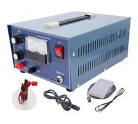 400W Jewelry Spot Welder, Electric Jewelry Soldering Machine, Portable Pulse Sparkle Spot Welder, Jewelry Welding Jewelry Repair Tool with Foot Pedal for Gold, Silver, Platinum,Palladium