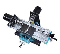 400W Micro Metal Lathe, High Precision Milling Machine, Mini Variable Speed 7000 RPM, 7 Speed Regulation, Silent High-Speed Motor for Mini Parts Processing