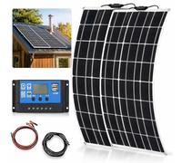 400w Solar Charging Kit With 30° Flex Design For Rv And Marine 200w