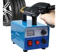 400W Tire Grooving Tool, Professional Heated Iron Tire Groover Cutter with 10 Blades for Deepening Tread Patterns, Retread Old Tires
