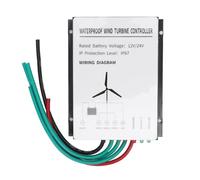400W Wind Turbine Controller IP67 Water Resistant Wind Turbine Generator Controller Regulator 12V 24V