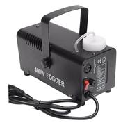400W Wireless Fog Machine with Suspension Bracket for Stage Effects | Metal Construction, Spray, Black Color, Suitable for Ktv Rooms, Leisure Parties and Outdoor Events