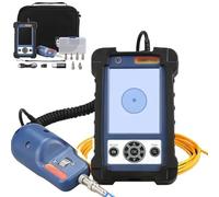 400X Fiber Optic Inspection Probe, Handheld Fiber Optic Scope with 3.5 inch Fiber Microscope Display, Optical Fiber End Face Inspector, Support UPC and APC