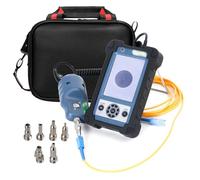 400X Fiber Optic Video Inspection Probe Real-time Video Recording + TF Card Optic Cable Connector Scope Inspector for UPC: SC/FC/ST/LC/SC Female/LC Female