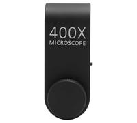 400X Phone Microscope Lens, Phone Camera Microscope Lens with LED Light, Universal Clamp for Most Phones, Phone Microscope for Biology Electronics Jewelry Making