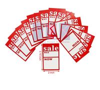 400X Small 'Sale was/Now' Pricing Tags Hanger Label Sale Cards Free P&P