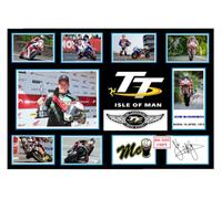 (401) John McGuinness Isle Of Man TT Superbike Legend Signed A4 Photograph (21 X 297 CM) Art Work Wall Art Display Great Gift Idea (REPRINT) #####