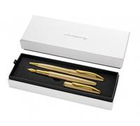 Pelikan SET - Ballpoint pen and Fountain pen Jazz Noble Elegance in Gift Box - Gold