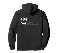 403 Forbidden 404 Not Found Teen Slang Teencode ART ON BACK Pullover Hoodie