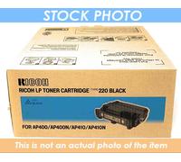 403057 RICOH LP TYPE 220 TONER CARTRIDGE BLACK