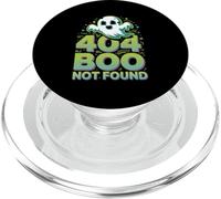 404 Boo Not Found Ghost Halloween Humor PopSockets PopGrip for MagSafe