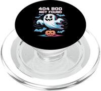 404 Boo Not Found Halloween Ghost Humor PopSockets PopGrip for MagSafe