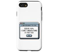 404 Can't Understand It For You Funny Programmer Geek Coder Case for iPhone SE (2020) / 7/8