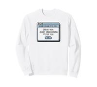 404 Can't Understand It For You Funny Programmer Geek Coder Sweatshirt