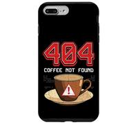 404 Coffee Not Found Funny Tech Programmer Meme Grunge Case for iPhone 7 Plus/8 Plus
