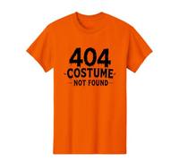 404 Costume Not Found Shirt Funny Halloween Computer Error Graphic T-Shirt