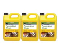 404 Fast Powerful Fungicidal Wash, Removes Mould, Fungi, Algae, Interior and Exterior Use, 5 Litre, Pack of 3