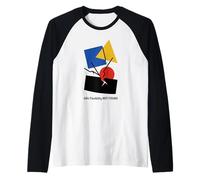 404 Flexibility NOT Found - Abstract Art Yoga Raglan Baseball Tee