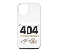404 Motivation Not Found Retro Internet Humor Case for iPhone 12/12 Pro