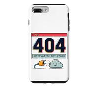 404 Motivation Not Found Retro Internet Humor Case for iPhone 7 Plus/8 Plus