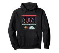 404 Motivation Not Found Retro Internet Humor Pullover Hoodie