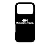 404 Motivation Not Found Sloth Lazy Office How About No Case for iPhone 17 Pro