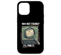 404 Not Found I'll Find It Coder Programmer Tech Humor Case for iPhone 12/12 Pro