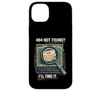 404 Not Found I'll Find It Coder Programmer Tech Humor Case for iPhone 14 Plus