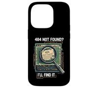 404 Not Found I'll Find It Coder Programmer Tech Humor Case for iPhone 14 Pro