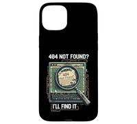 404 Not Found I'll Find It Coder Programmer Tech Humor Case for iPhone 15 Plus