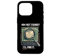 404 Not Found I'll Find It Coder Programmer Tech Humor Case for iPhone 16 Pro
