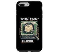 404 Not Found I'll Find It Coder Programmer Tech Humor Case for iPhone 7 Plus/8 Plus