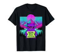 404 Peak Not Found Funny Hiking Trails Mountain Hike Vintage T-Shirt