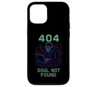 404 Soul Not Found Cyberpunk Skeleton Hacker Computer Case for iPhone 12/12 Pro