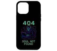 404 Soul Not Found Cyberpunk Skeleton Hacker Computer Case for iPhone 12 Pro Max