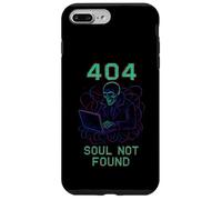404 Soul Not Found Cyberpunk Skeleton Hacker Computer Case for iPhone 7 Plus/8 Plus