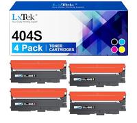 LxTek 404S Compatible Toner Cartridge Replacement for Samsung P404C CLT-P404C for Xpress SL C430 C430W C480 C480W C480FN C480FW (1 Black/1 Cyan/1 Magenta/1 Yellow, 4-Pack)