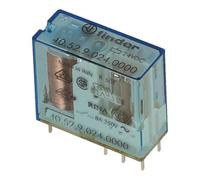 4052-9024 | 40.52.9.024.0000 | FINDER PCB/PLUG-IN RELAY, 8A, 5MM PINNING, 2 POLE, 24VDC, 0.65W, CO, STANDARD
