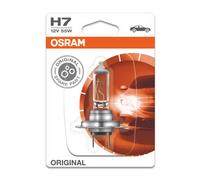 OSRAM ORIGINAL LINE 12V, H7, halogen headlight lamp, Single Blister (1 lamp)