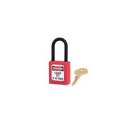 406RED Master Lock Non Conductive Lockout Padlock Red