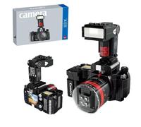 407 Pcs Digital Camera Building Blocks Kit, Retro SLR Model Set, Creative Toy, Clamping Blocks, Gifts for Adults Teenagers and Children (00845)