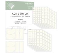408 Counts Hydrocolloid Patch for Face, Invisible Spot Cover Patches Four Sizes Zit Stickers for All Skin Type, Individually Wrapped