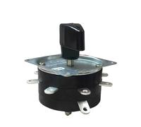 40A 380V Welder Welding Machine Switch 2 Poles 9 Pins Terminals Control Motor Changeover Rotary Cam Switch KDH-40/1-8 1Pcs