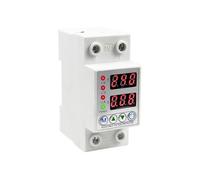 40A 63A 230V Adjustable Over Voltage Under Voltage Protector Relay Limit Over Current Protection Dual Digital Display(63A)