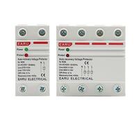 40A 63A 230V Din Rail Automatic Recovery Reconnect Over Voltage Under Voltage Protective Device Protection Relay Automatic switch (Color : 63a, Size : 400V 2)