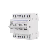 40A 63A Dual Power Manual Transfer Isolating Switch Interlock Circuit Breaker 1P 2P 3P 4P 230V 400V Changeover Switch(2,63A)