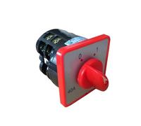 40A 7.5kw 380V 2 Pole Two Position Rotary Cam Changeover Switch Red HZ5-40/7.5 L02 IDGTTLDF