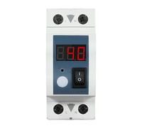 40A Adjustable Current Limiter LED Display Current Controllers Current Control Device PA66 For Engineers & Electricians